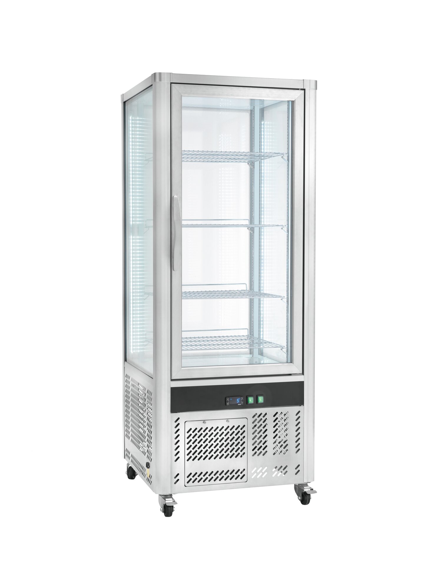 Show-Kühlvitrine Umluft 400 l 706 x 706 x 1800 mm