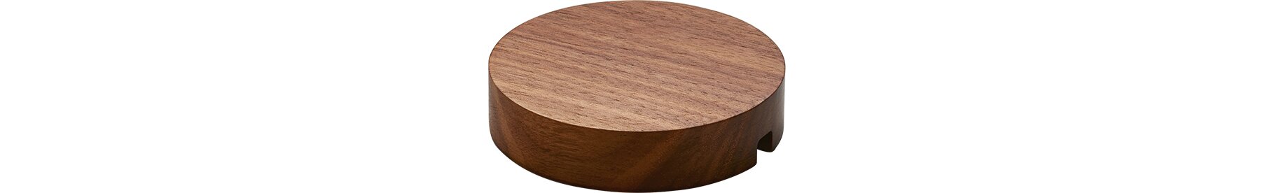 Holz-Plateau 90 mm Nussbaum Coast & Country
