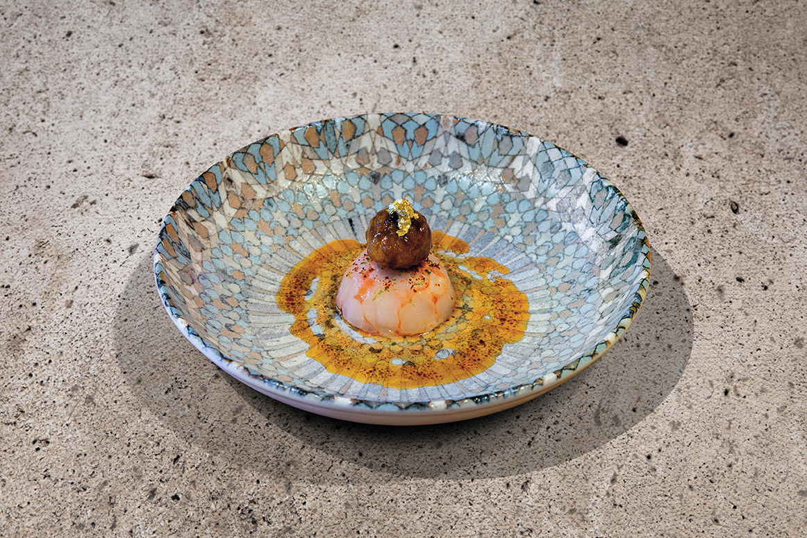 Teller tief Bloom 230 mm / 1,00 l Luca Mosaik