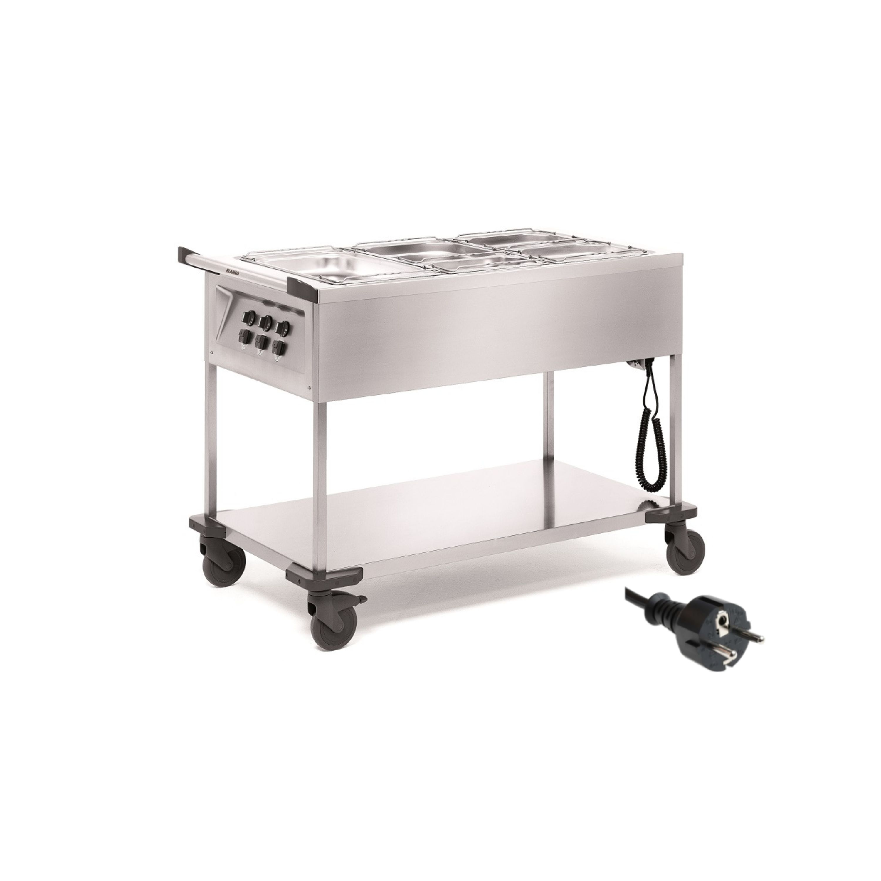 Elektro Speiseausgabewagen 127,6 x 71,4 x 93,3 cm