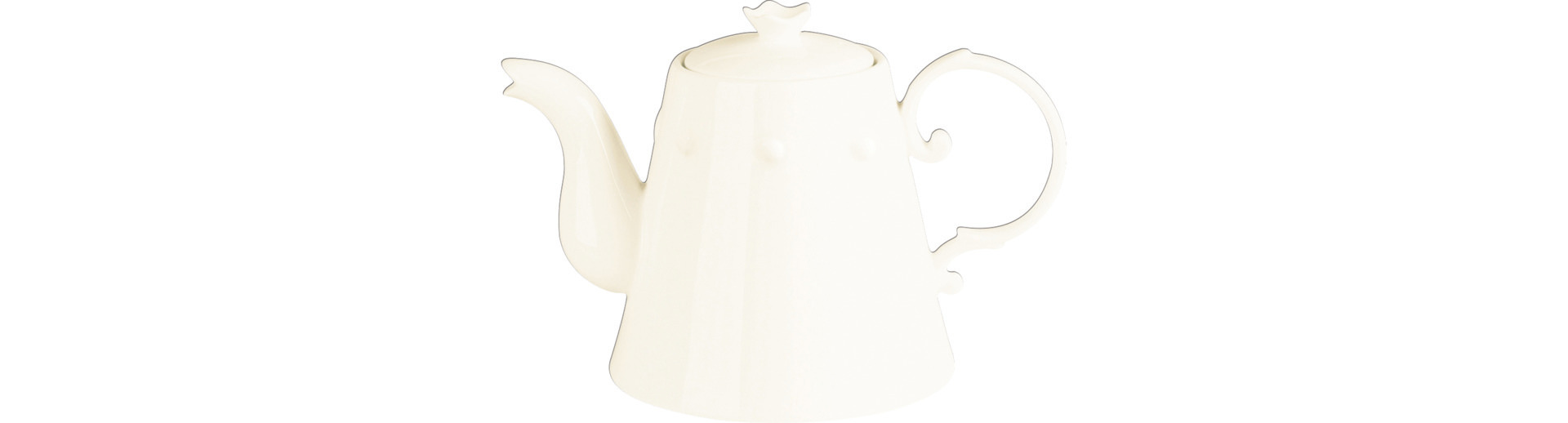 Teekanne mit Deckel Princess 1,50 l weiß