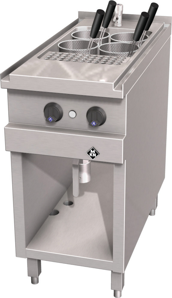 Elektro-Nudelkocher 4 Körbe / Optima 850 Wanne 305 x 510 mm