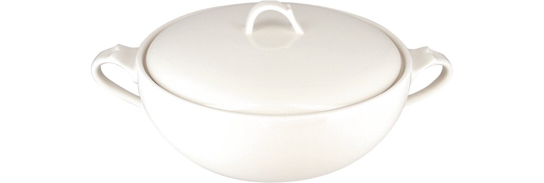 Suppenterrine mit Deckel 260 mm / 2,50 l creme