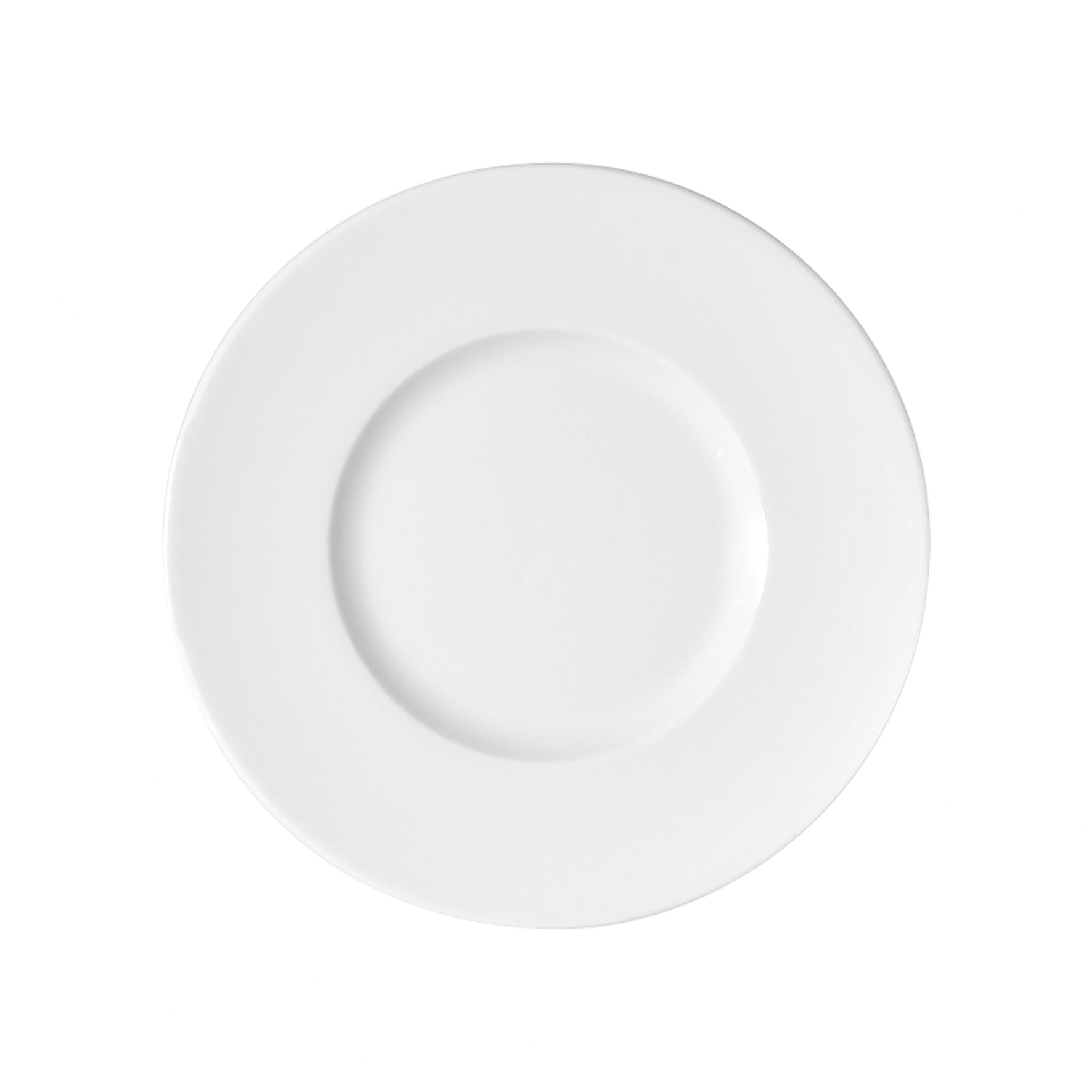 Teller flach mit breiter Fahne 262 mm