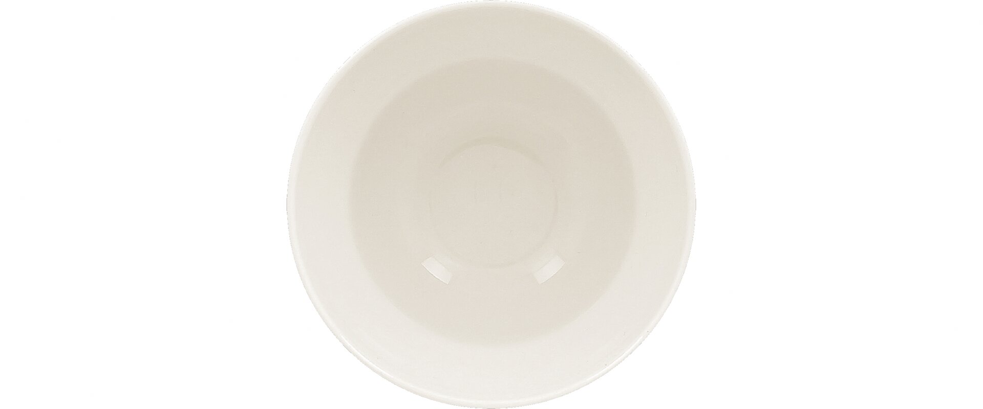 Schale rund doppelwellig 123 mm / 0,42 l plain-white Aurea