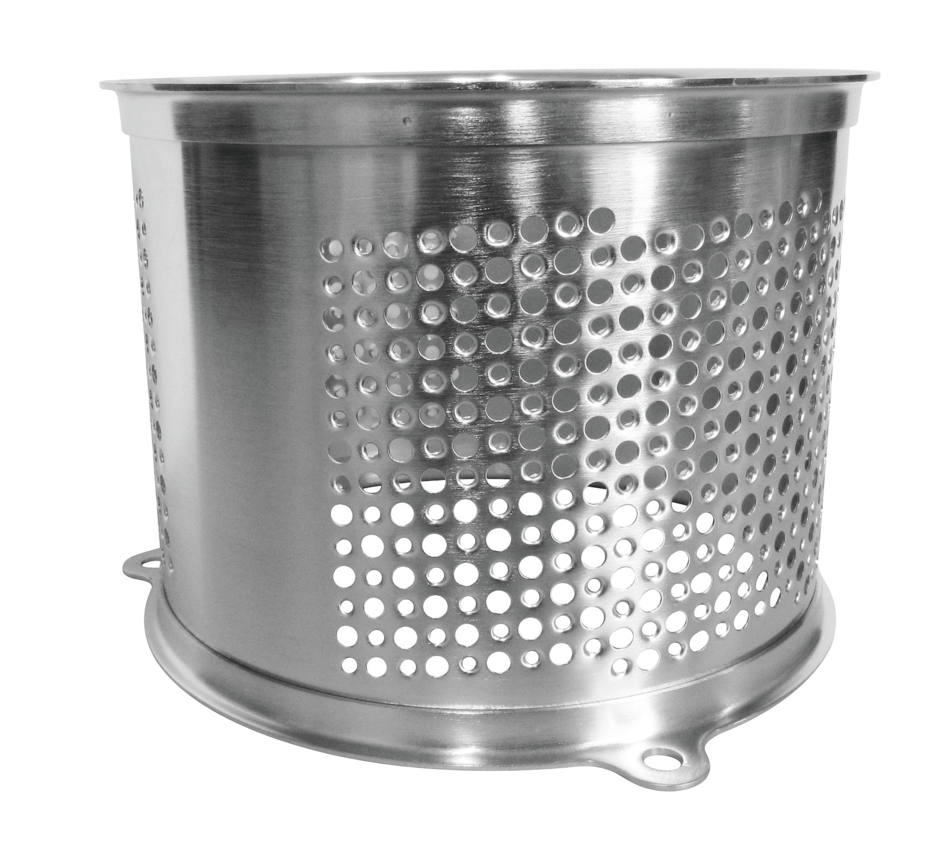 Kartoffelreibezylinder kronenverzahnt 2 mm Edelstahl / für M 50