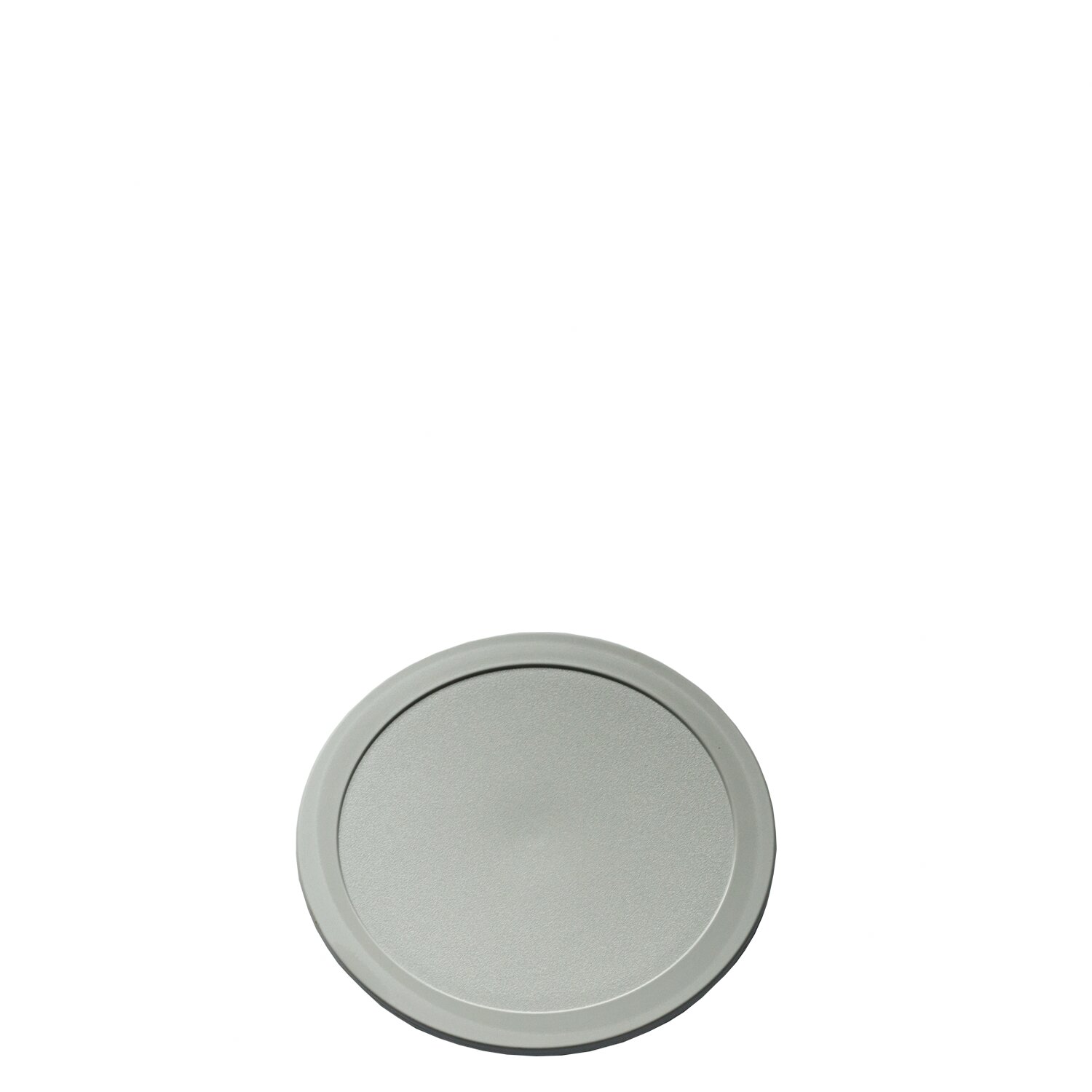 Deckel Euro 127 mm grau bis 160°C  für Porzellanschale 120 mm