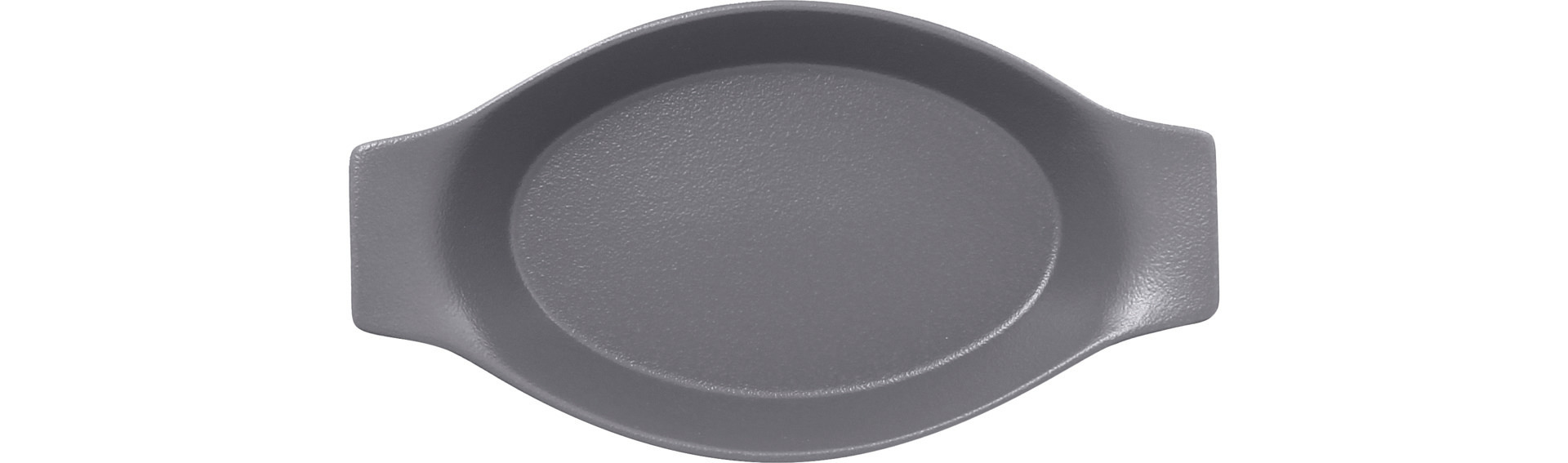 Schale oval mit Griffen 300 x 160 mm / 0,78 l stone