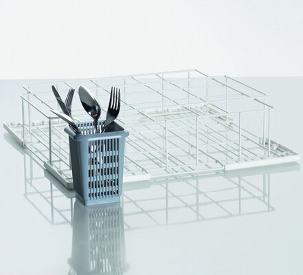 Besteckköcher Kunststoff /  106 x 106 x 138 mm