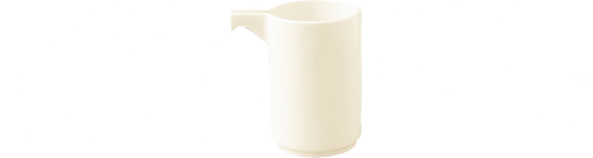 Milchkännchen 90 mm / 0,50 l creme