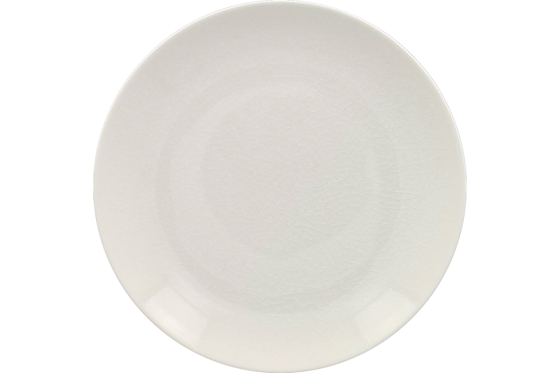 Coupteller flach 240 mm plain-white Vintage