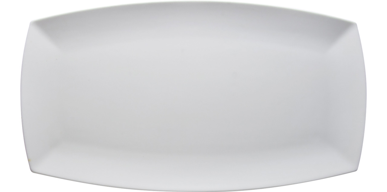 Coupeplatte rechteckig planer Boden 358 x 195 mm weiß Specials