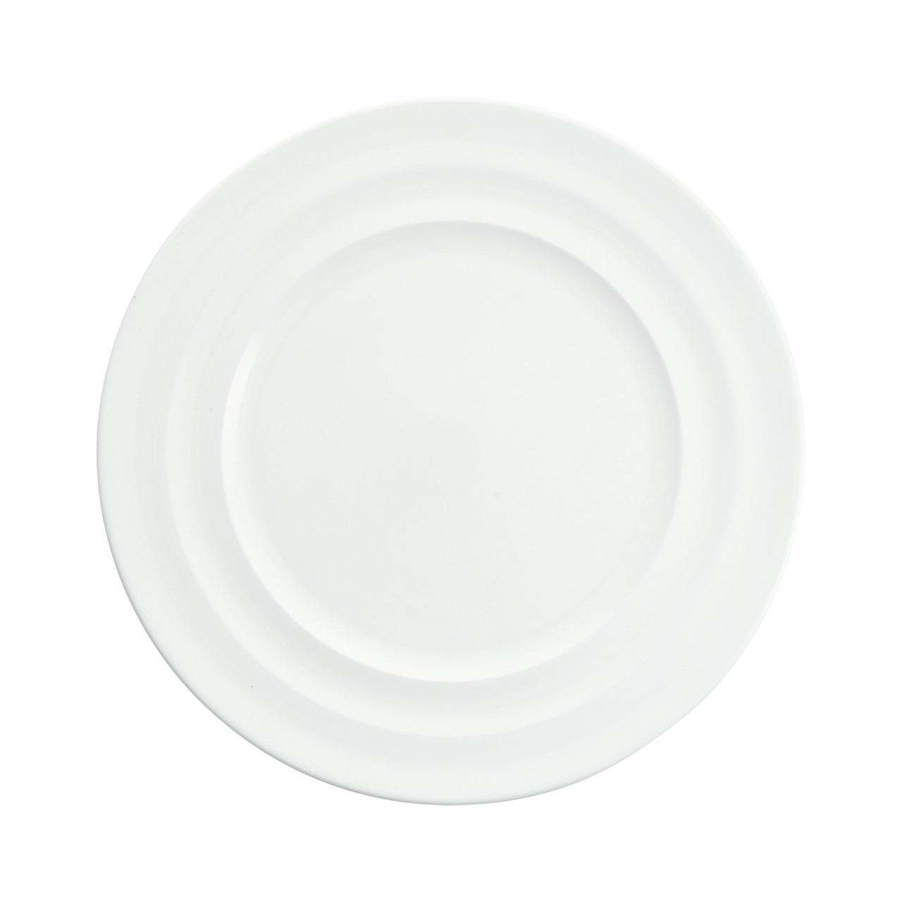Teller flach mit Fahne 315 mm weiß Cielo
