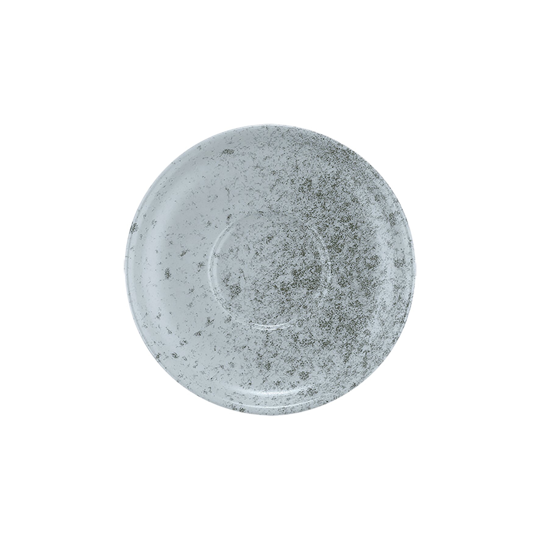 Untertasse rund 113 mm gray