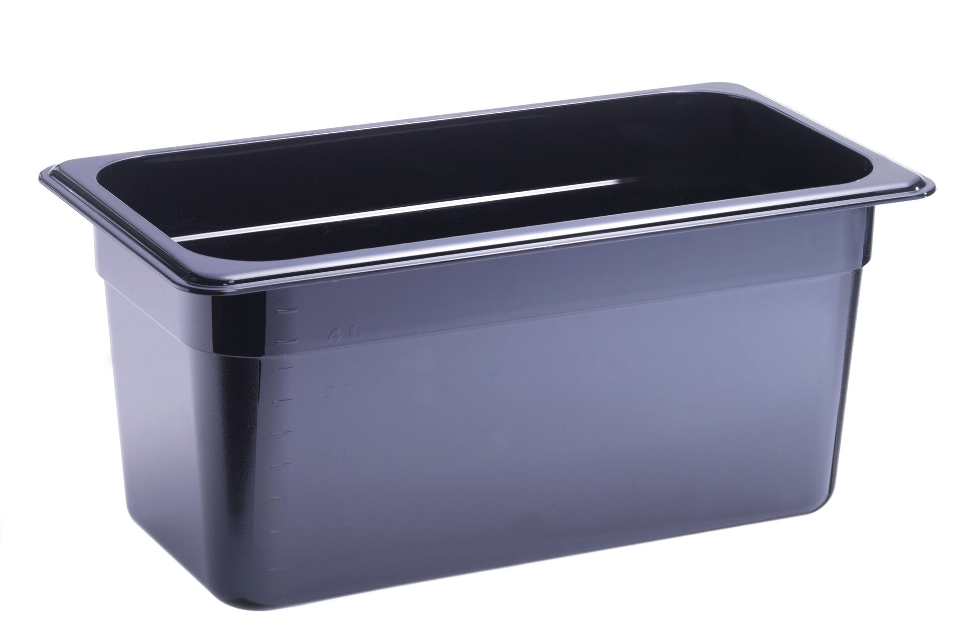 GN-Behälter GN 1/3 325 x 176 x 150 mm Polycarbonat schwarz