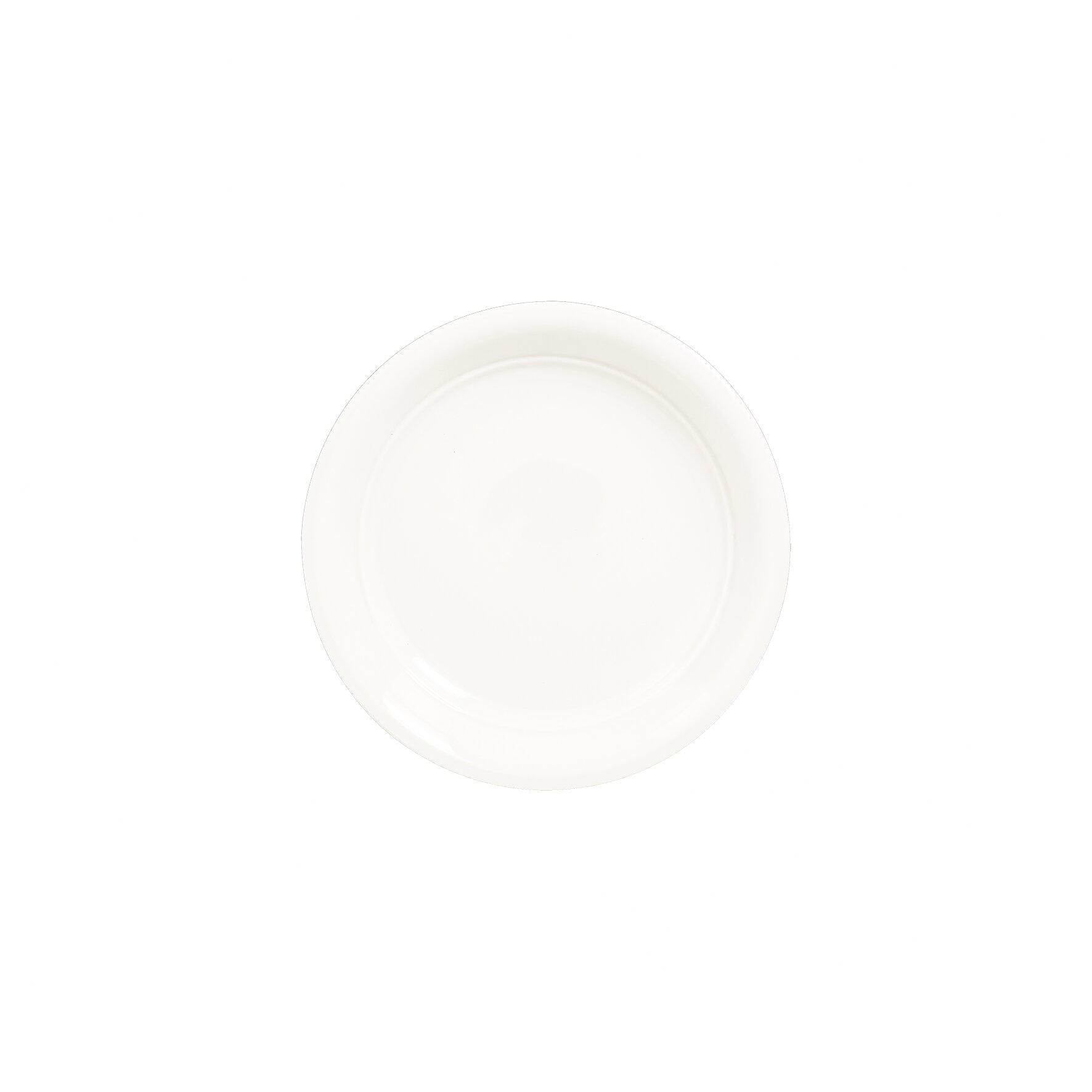 Platte tief rund amaze 200 mm plain-white