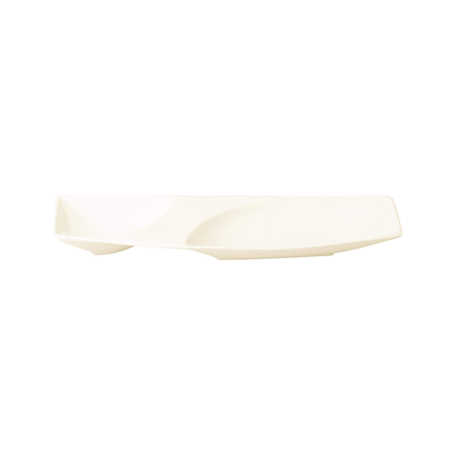 Platte twin 420 x 110 mm creme Mazza