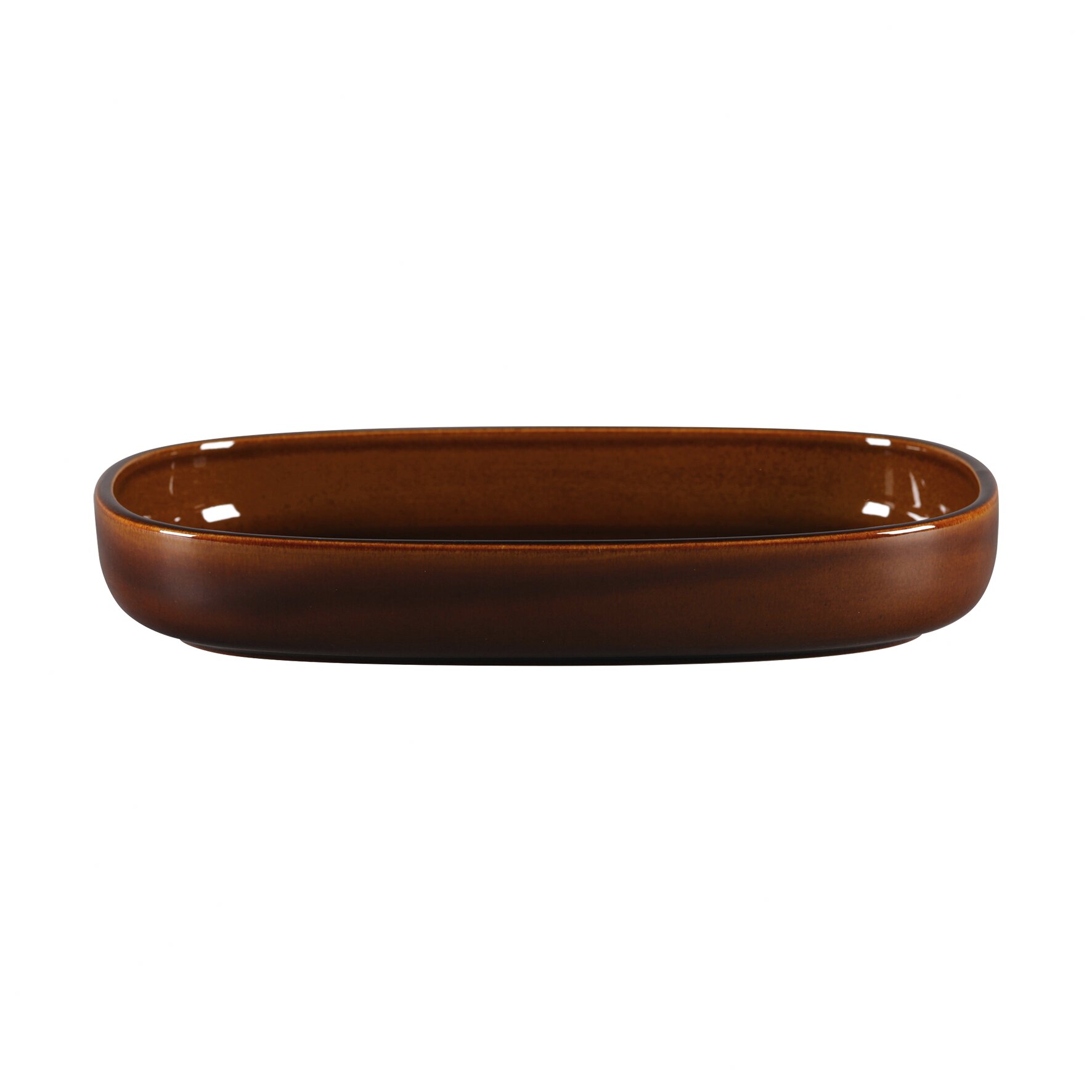Platte oval tief 300 x 204 mm / 1,50 l honey brown Ease Honey Brown