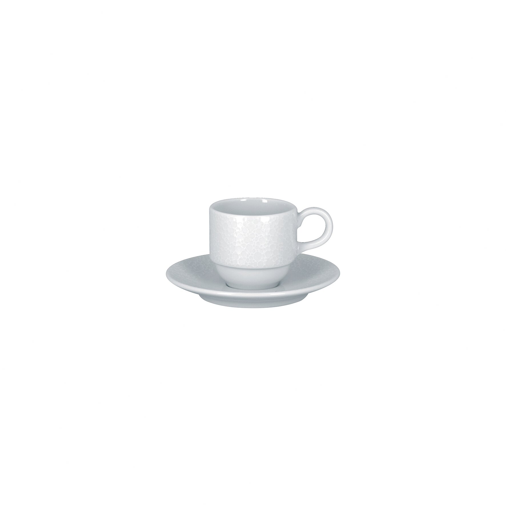 Untertasse 125 mm weiß für +CHCLCU09/+CHCLSC09 Charm Plus