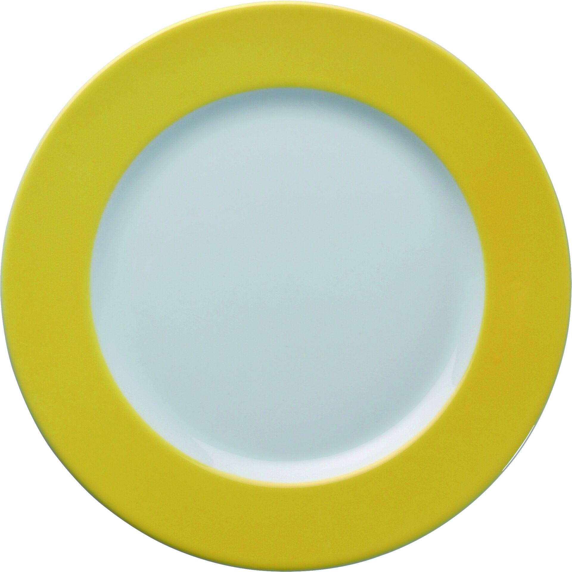 Teller flach "System color" 26 cm gelb
