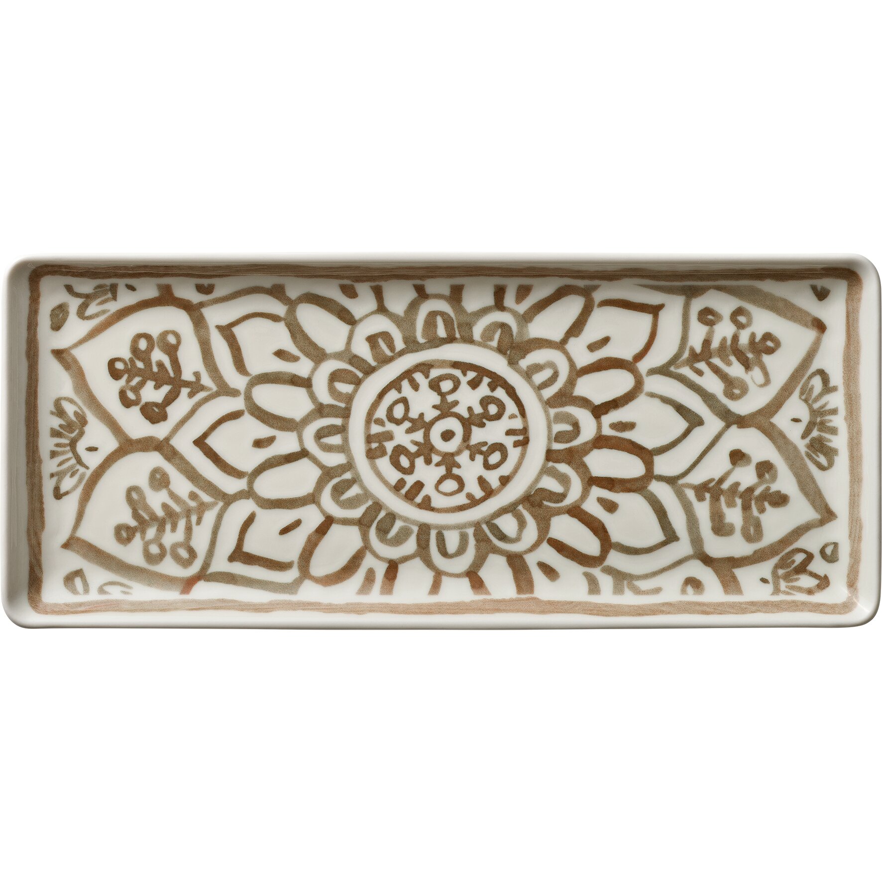 Platte rechteckig 350 x 150 mm sienna Soulmate