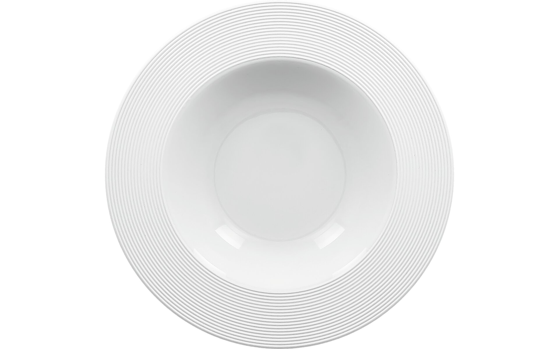 Teller tief 230 mm plain-white Evolution