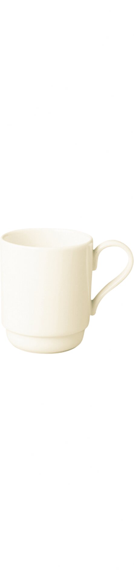 Becher stapelbar 77 mm / 0,30 l creme Banquet