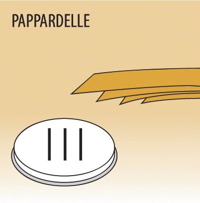 Matrize Pappardelle für Nudelmaschine 516002 bis 516004