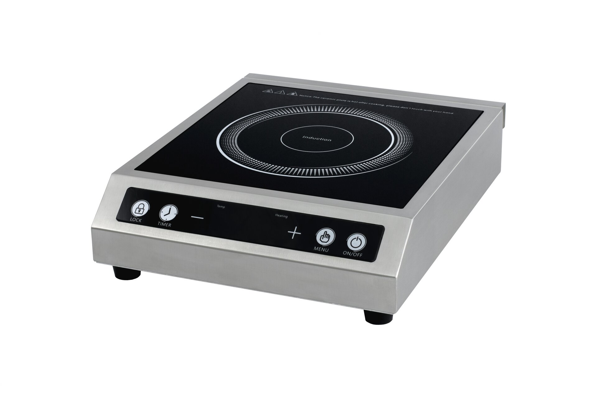 Induktions-Kochfeld 3,50 kW 340 x 410 x 105 mm