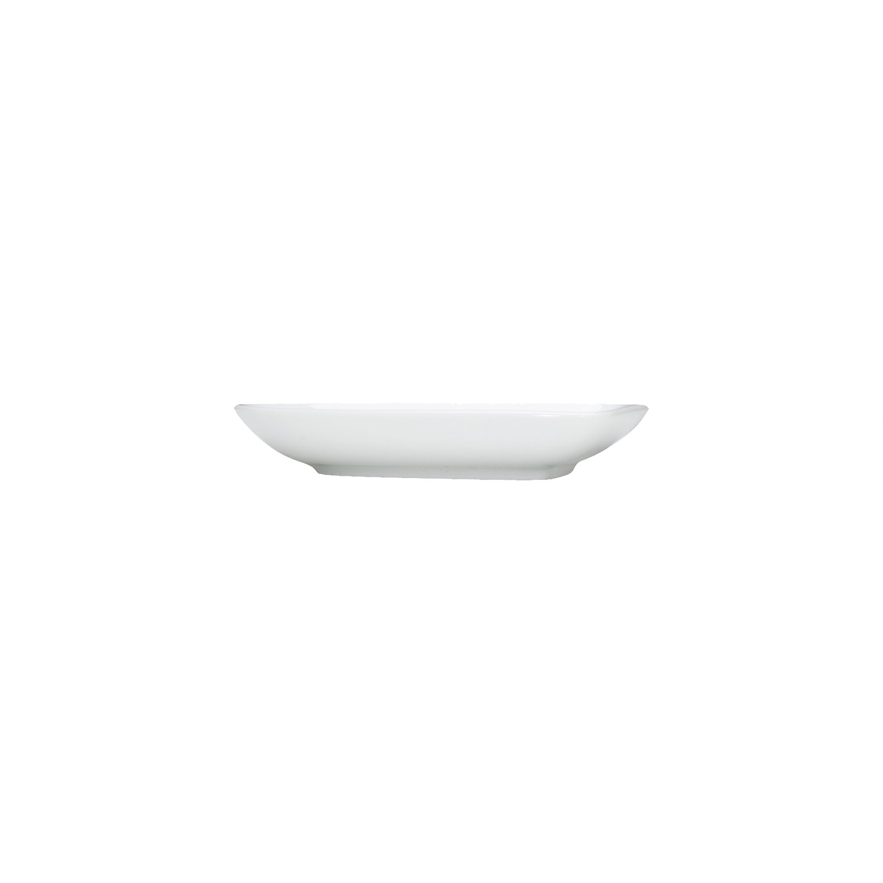 Untertasse asymmetrisch 120 x 115 mm für 0,09 l Tasse