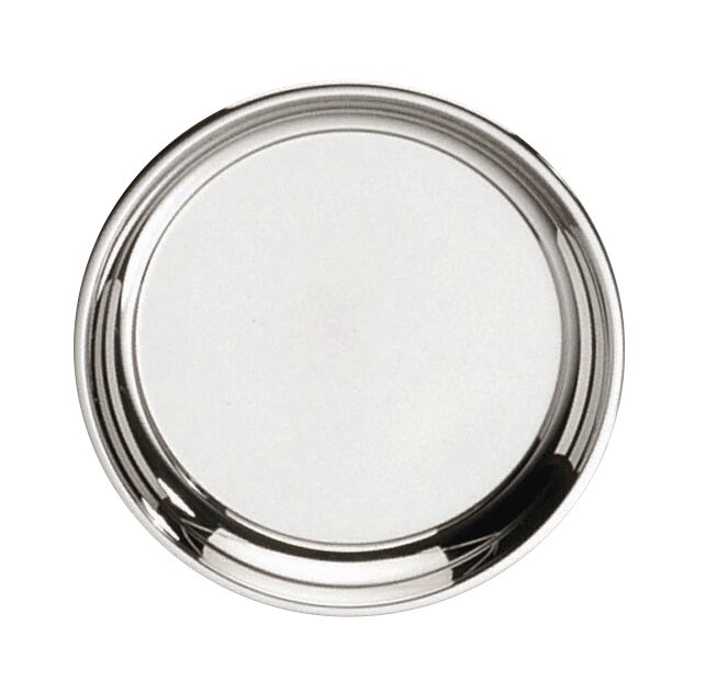 Servier-Tablett rund 269 mm versilbert Neutral