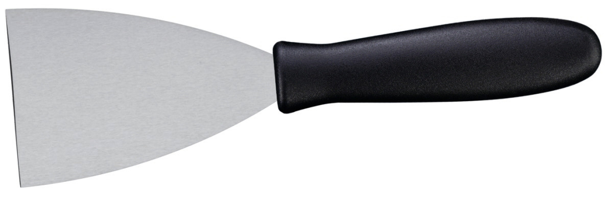 Spachtel 240 mm mit starrem Blatt aus gehärtetem Edelstahl Spachtel 240 mm mit starrem Blatt aus gehärtetem Edelstahl