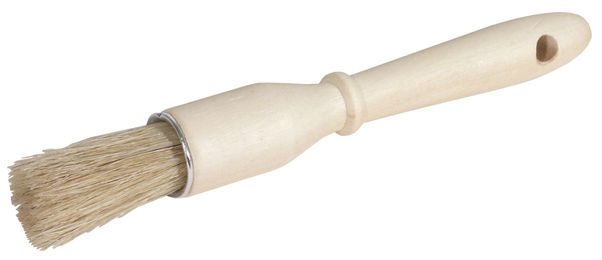 Aschenbecherpinsel 180 mm lang Holz mit Naturborsten