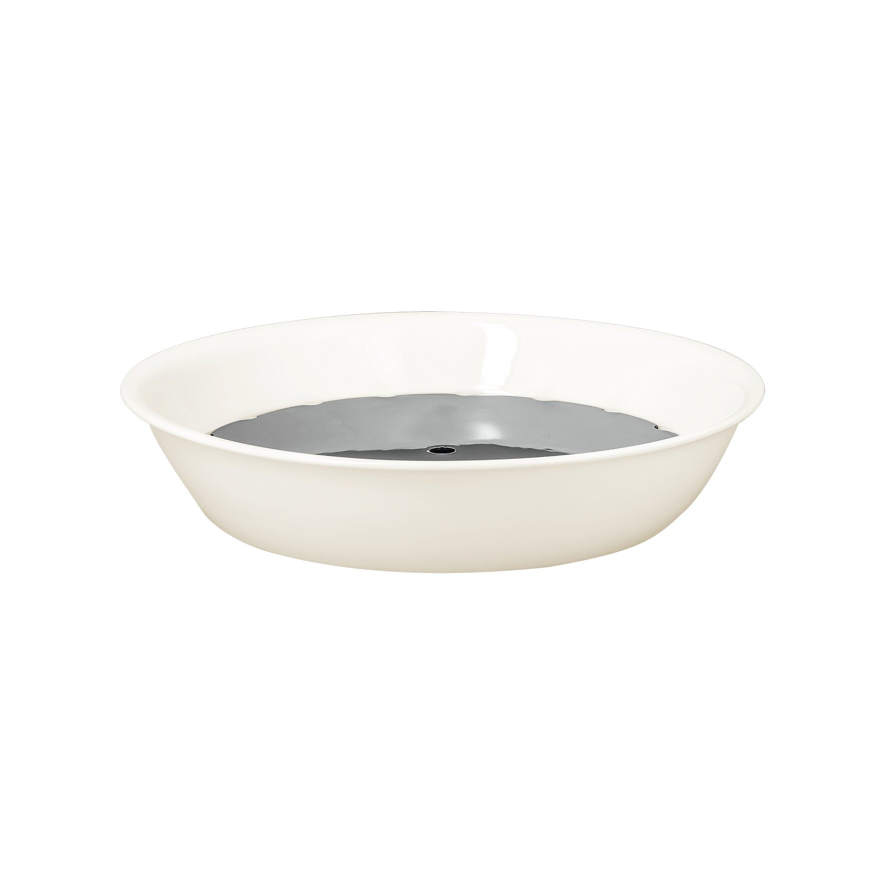 Platte tief rund amaze 325 mm plain-white