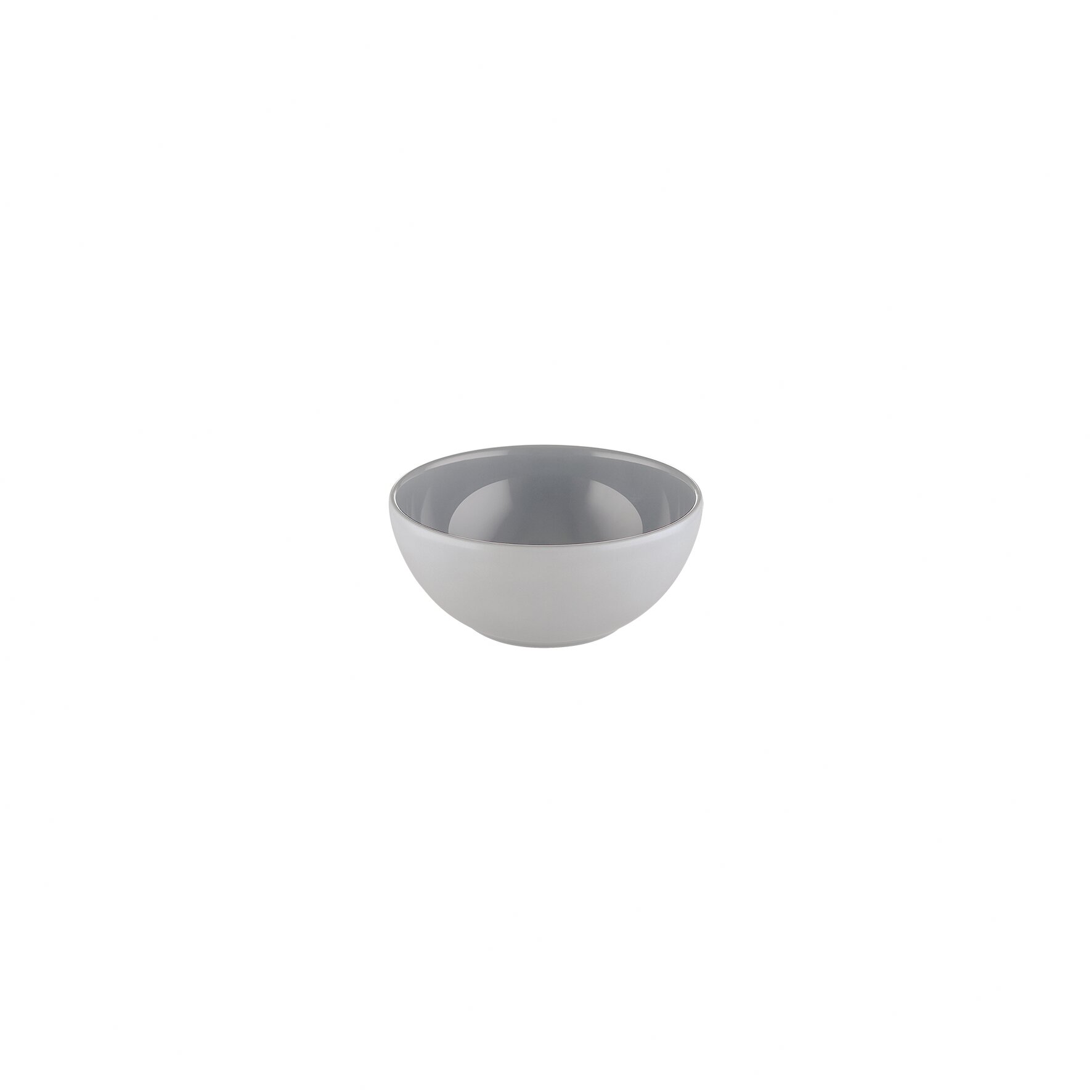 Schale rund 120 mm / 0,36 l gray uni