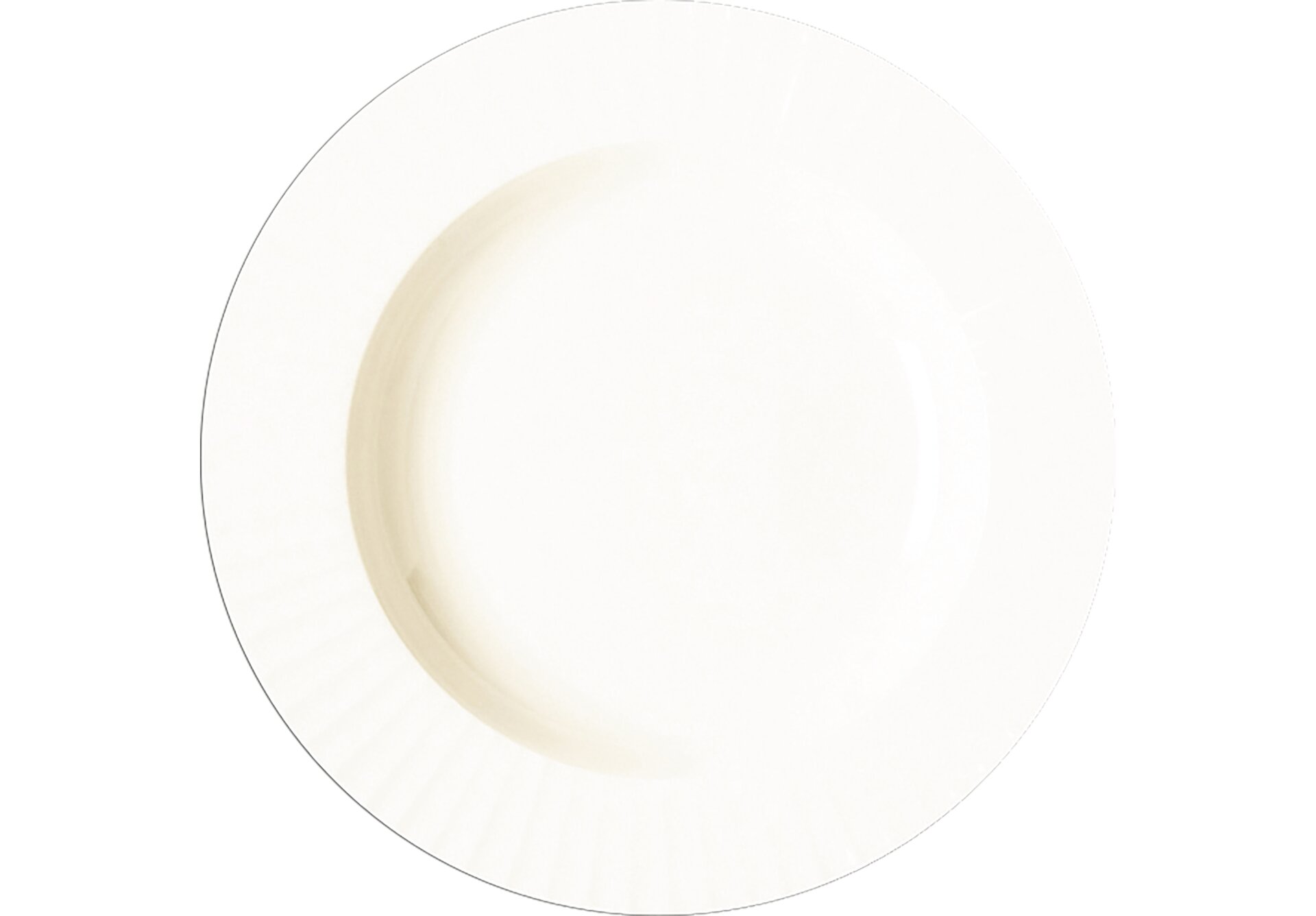 Teller tief 300 mm crème