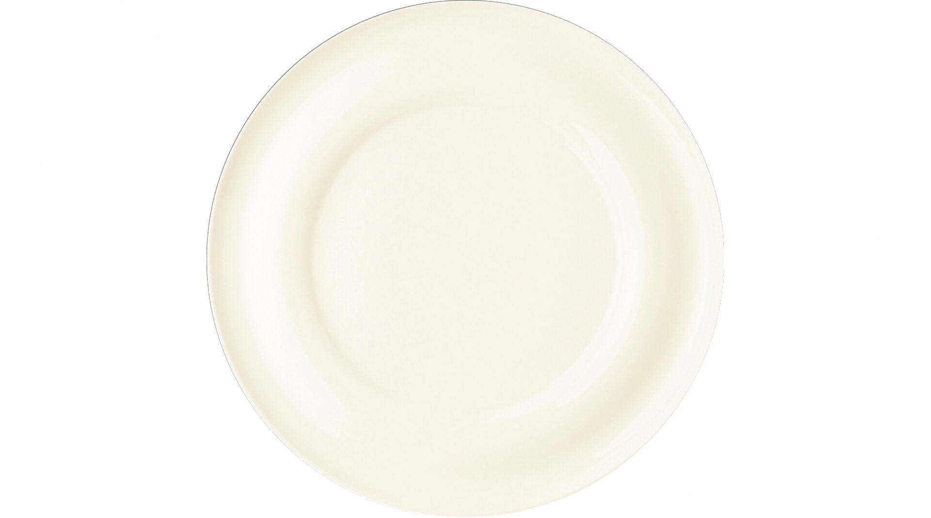 Teller flach 240 mm crème