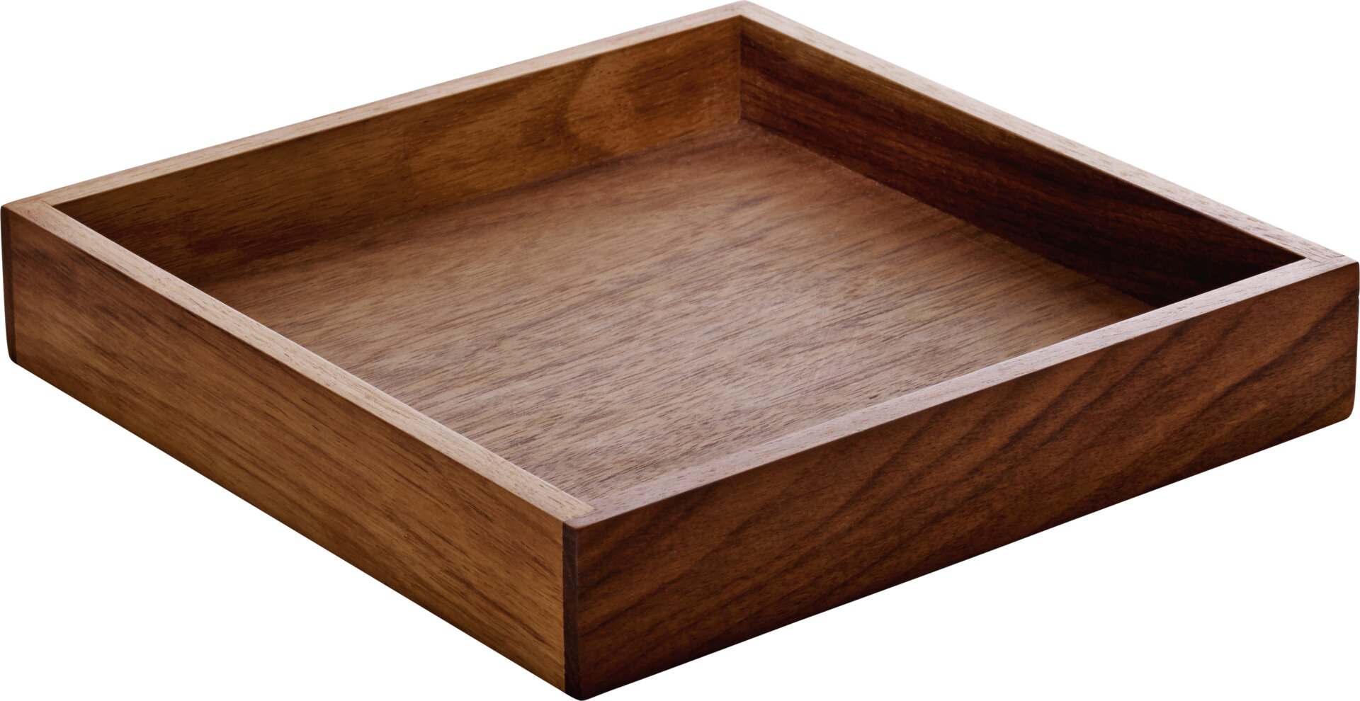Menage eckig 180 x 180 mm Nussbaum Ananti