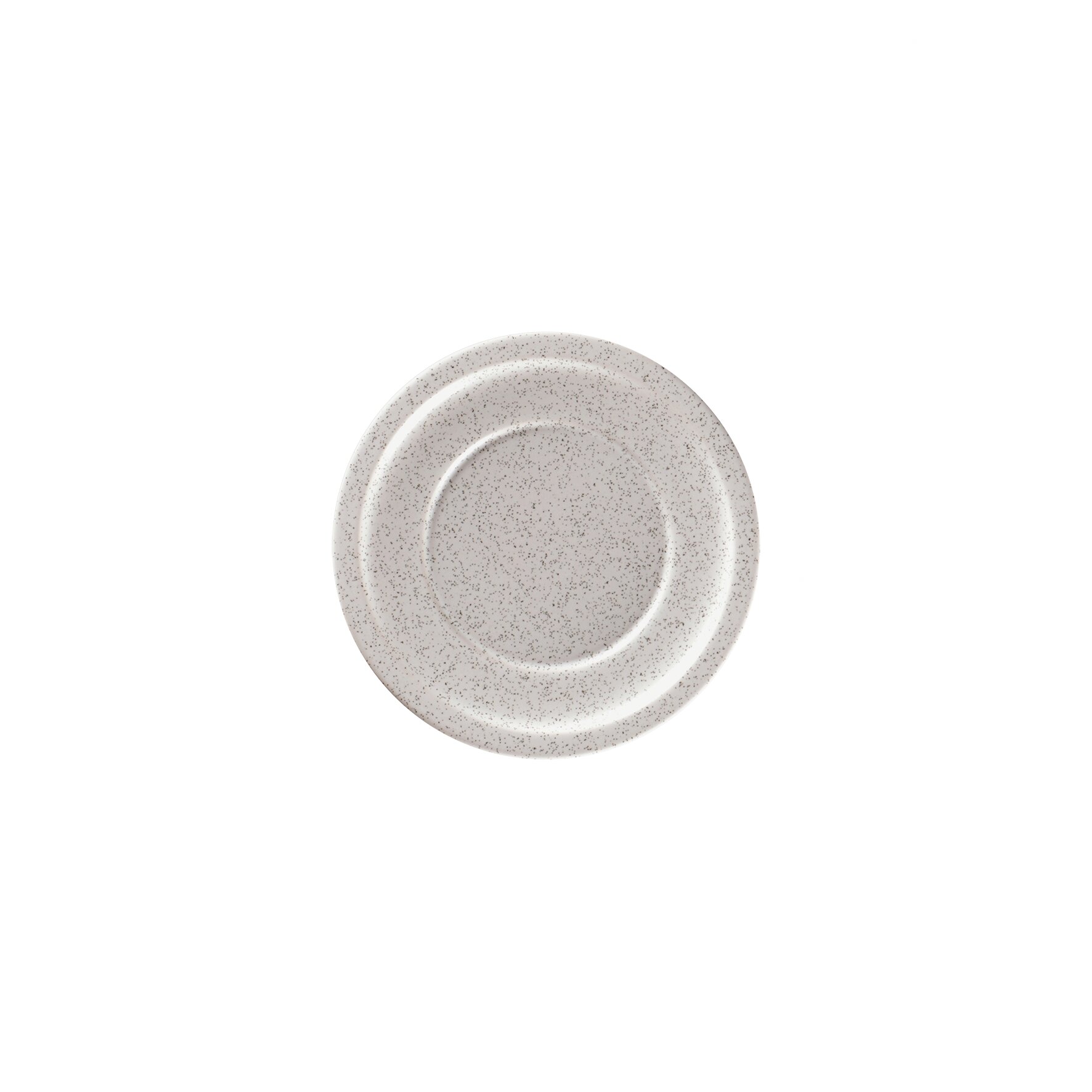 Teller flach mit Rand 161 mm clay grey Ease Clay Grey
