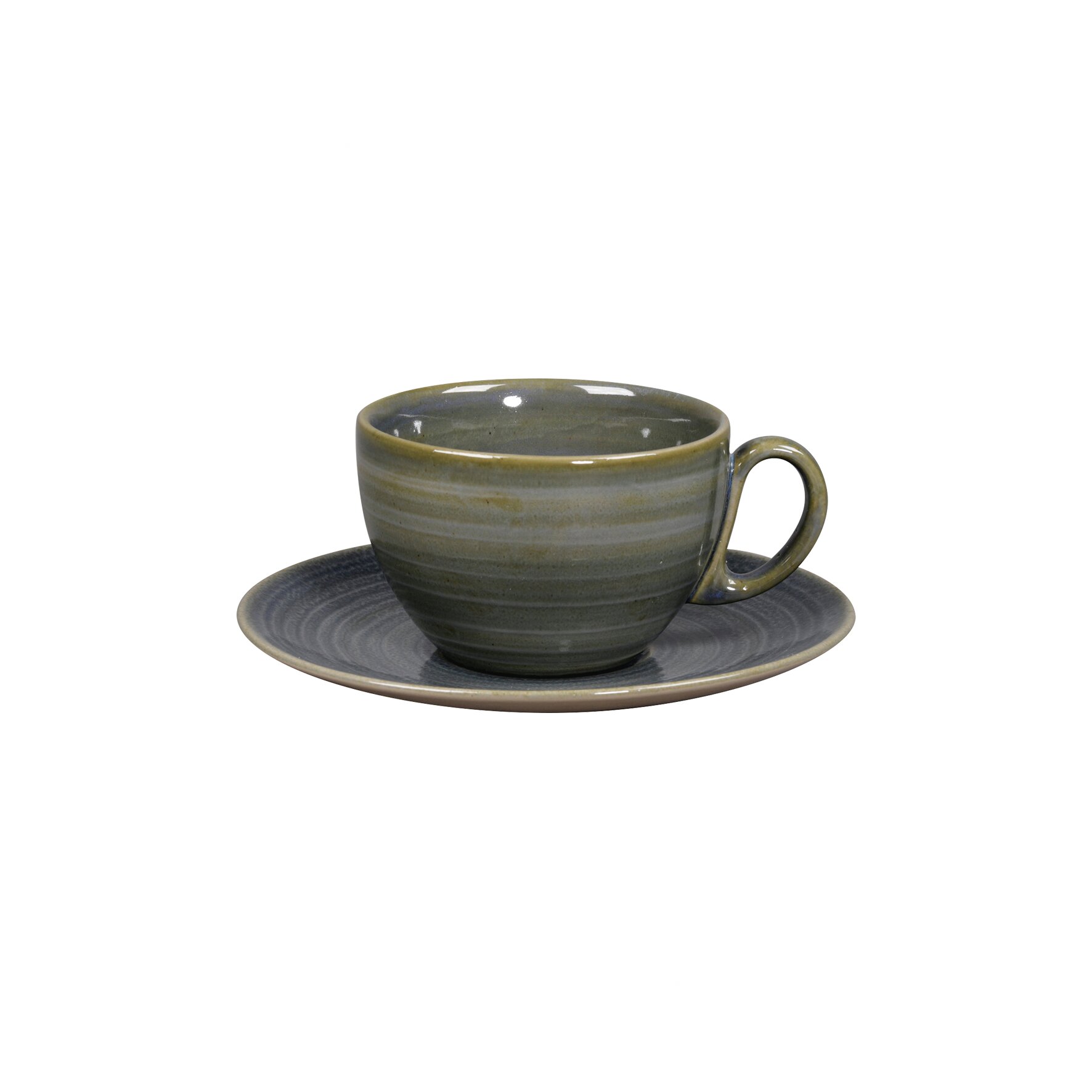 Kaffeeuntertasse 170 mm jade blue Spot Jade Blue