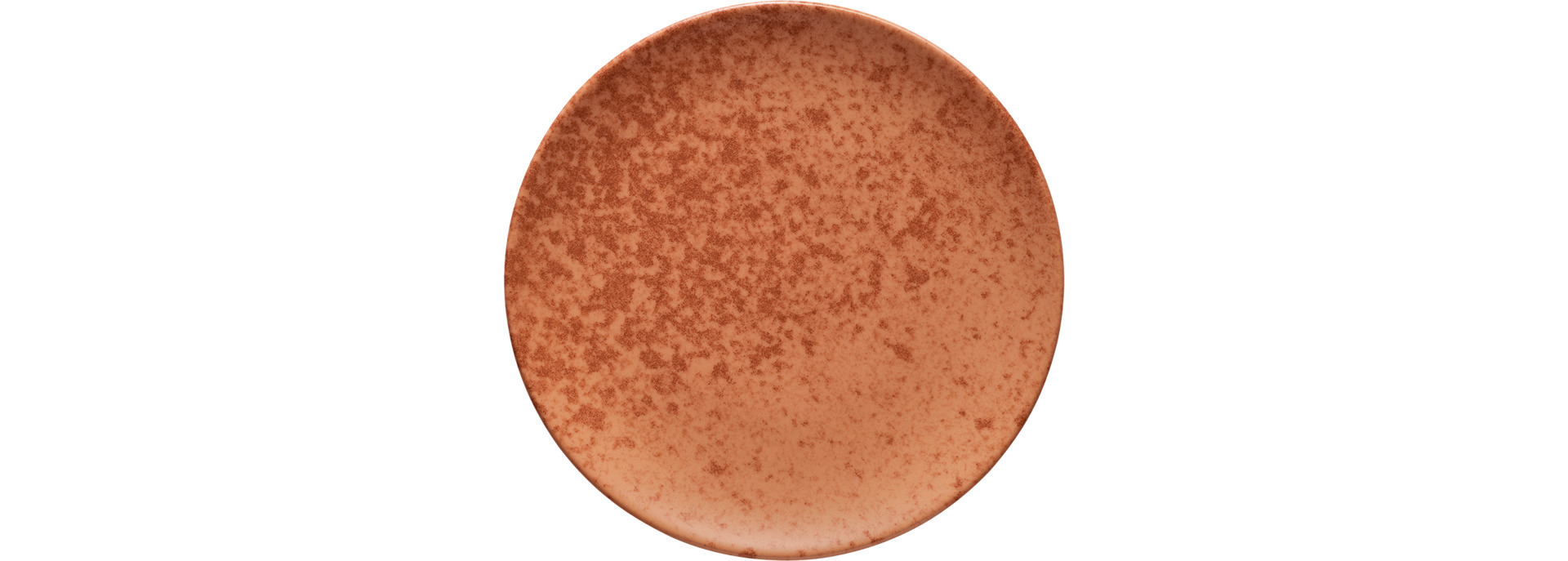 Coupteller flach 150 mm orange