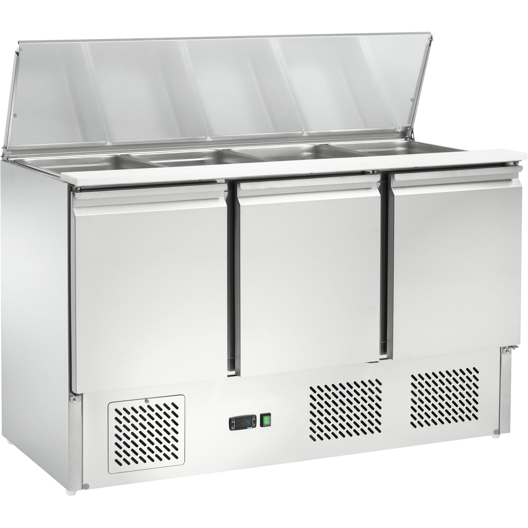Saladette, GN 1/1, 3 Türen eco-line