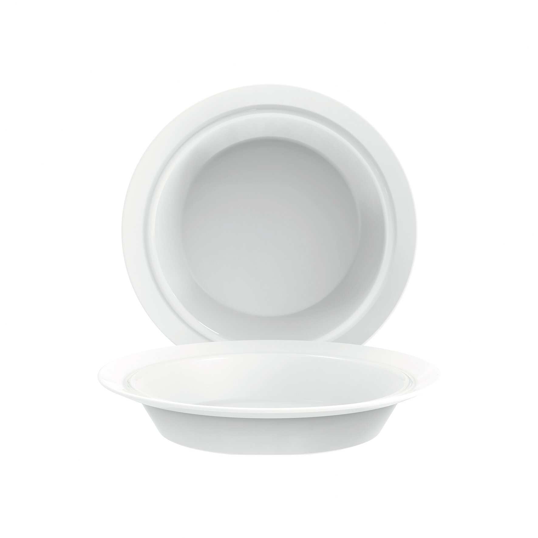 Teller tief 230 mm weiß Autonomy White
