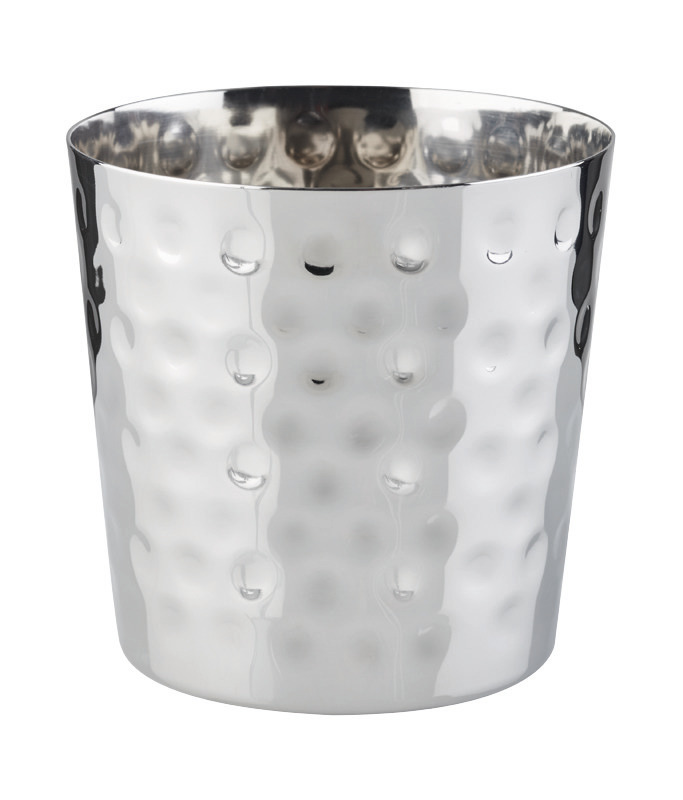 Snackholder 0,35 l / 85 x 85 x 85 mm gehämmerte Oberfläche