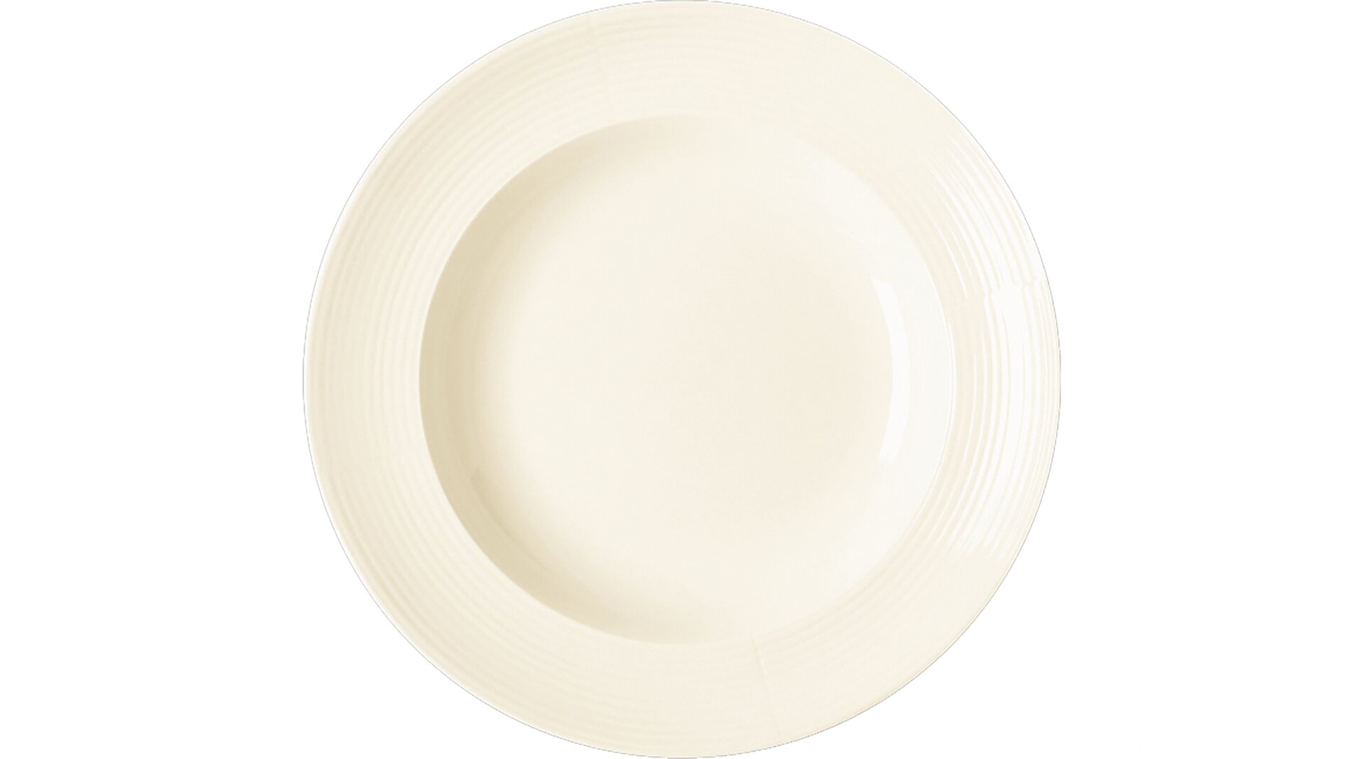 Teller tief rund 240 mm / 0,73 l crème