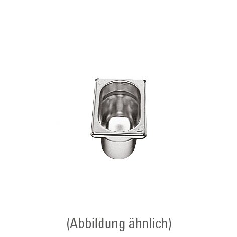 GN-Behälter GN 1/9 176 x 108 x 100 mm Edelstahl