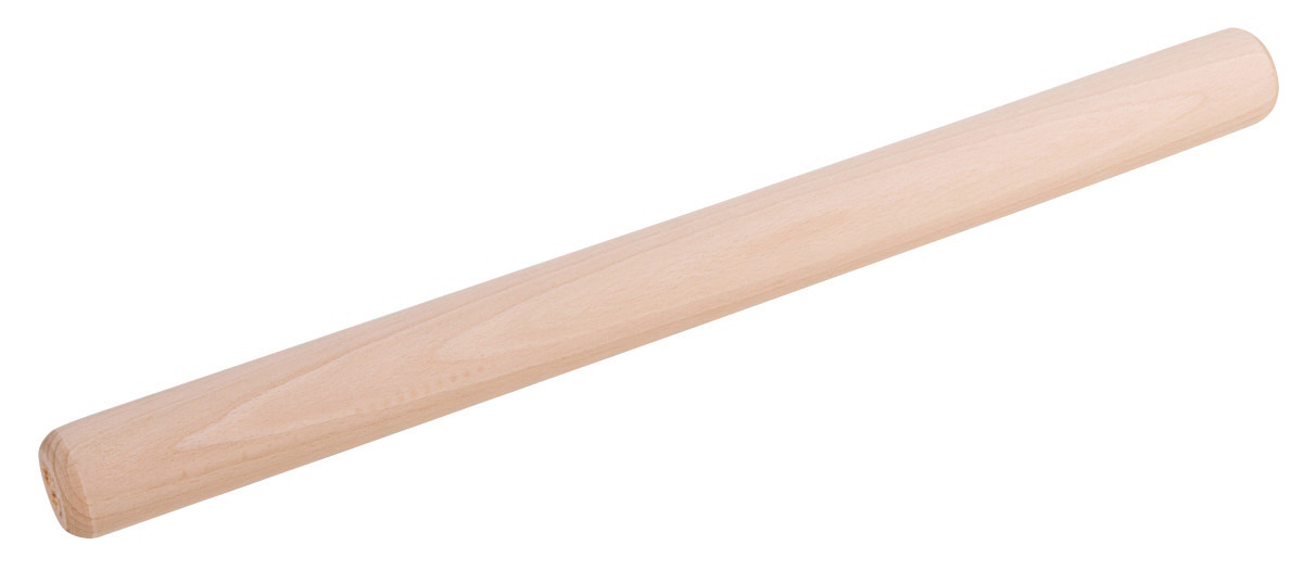 Teigrolle 500 mm aus unbehandeltem naturbelassenem Buchenholz