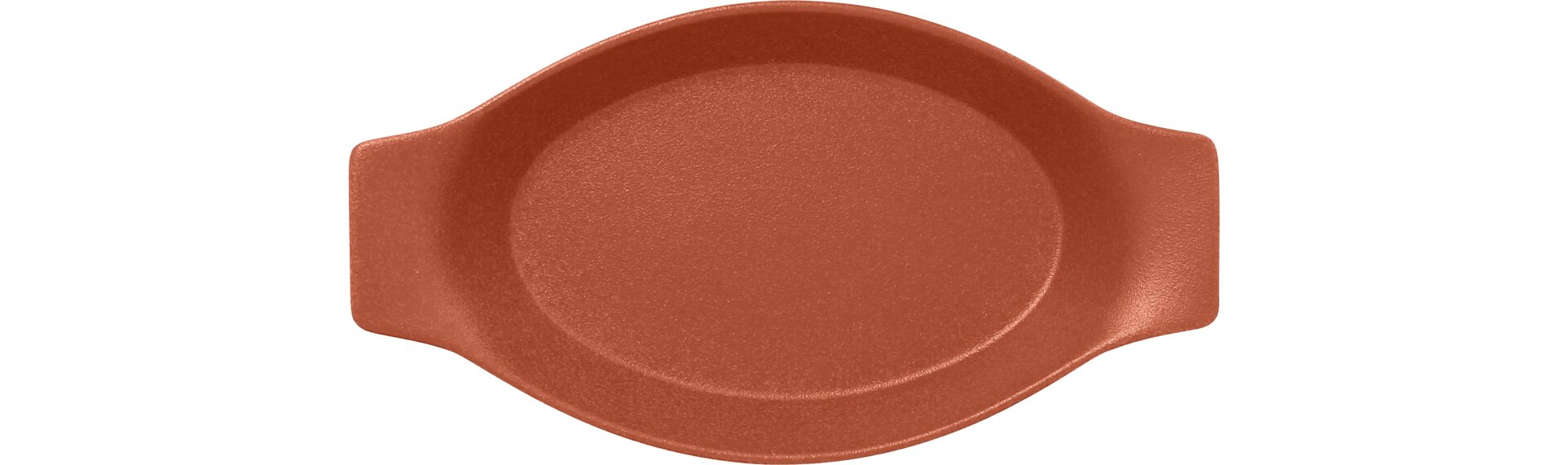 Schale oval mit Griffen 300 x 160 mm / 0,78 l terra Neofusion