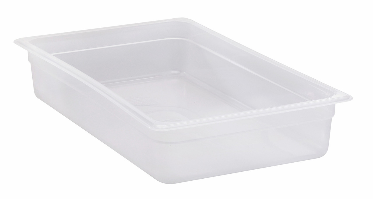 Frischhaltebox GN 1/1 530 x 325 x 100 mm Polypropylen transparent Frischhaltebox GN 1/1 530 x 325 x 100 mm Polypropylen transparent