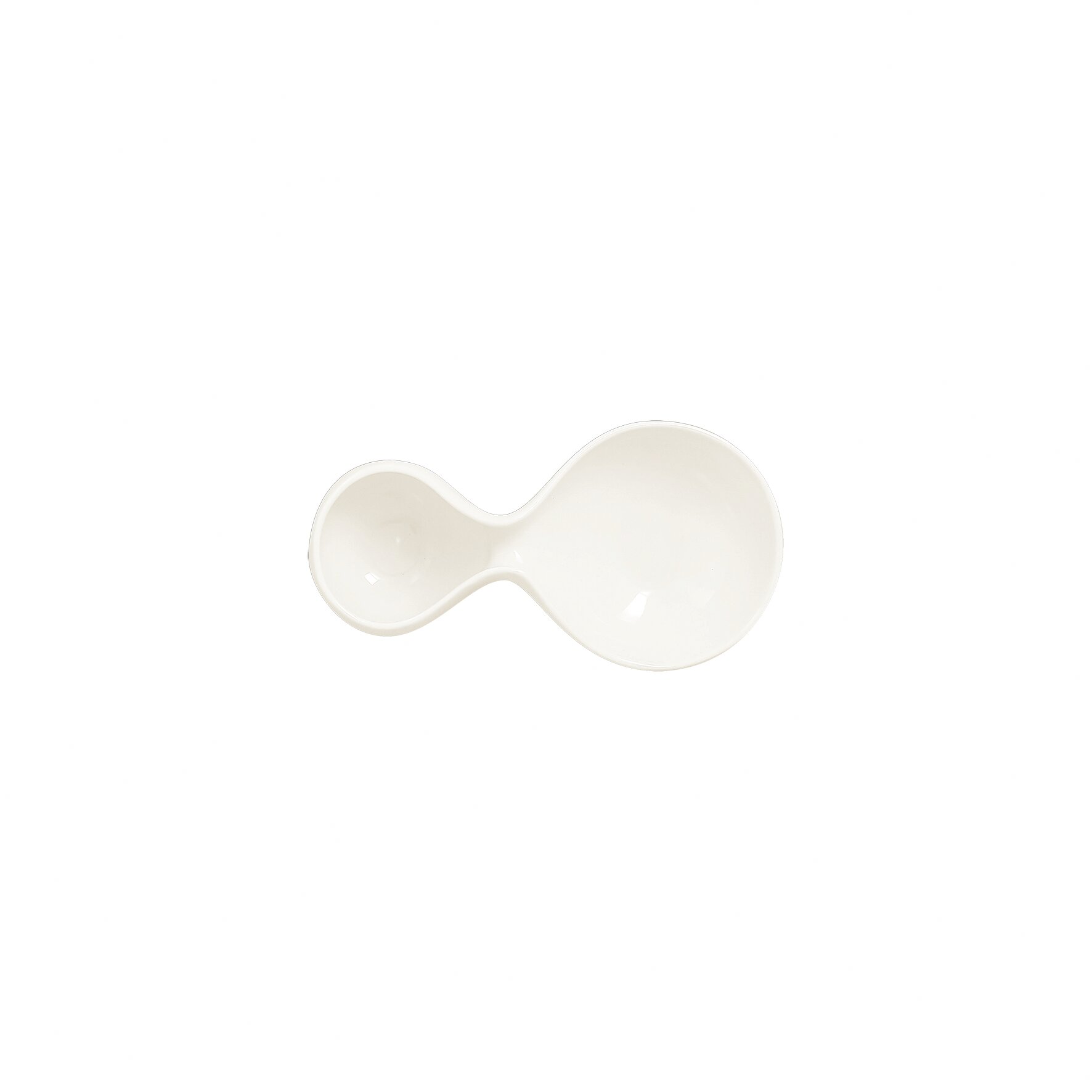 Doppelschale appeal 195 x 100 mm / 0,19 l plain-white
